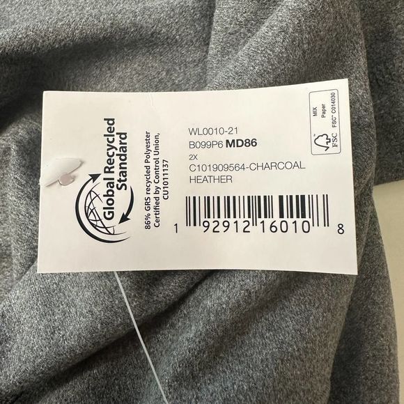 NWT Core 10 Capri Leggings Cropped Gray Size 2X XXL - Picture 4 of 7